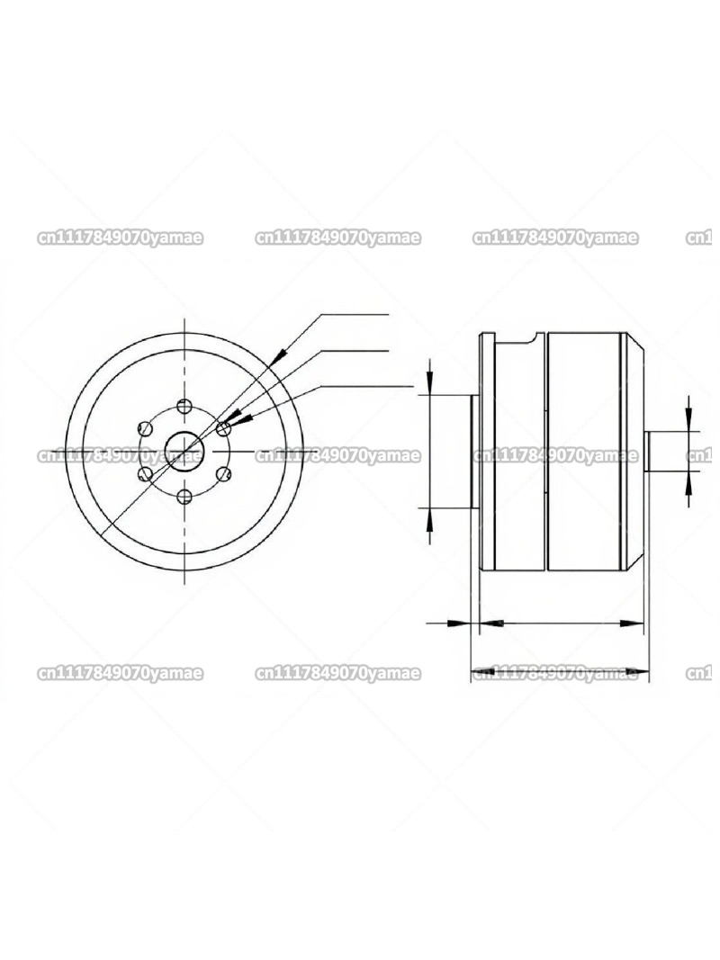 PER DM-H3510 Motore Hub BLDC 2 - Direct Drive Servo Motor Robotics recensione e prezzo